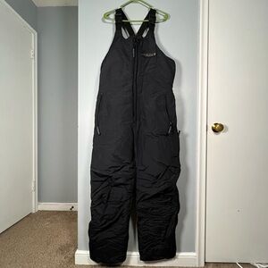 Vintage Polaris IndyTech USA Snowmobile Bibs Suit Women’s Large Black